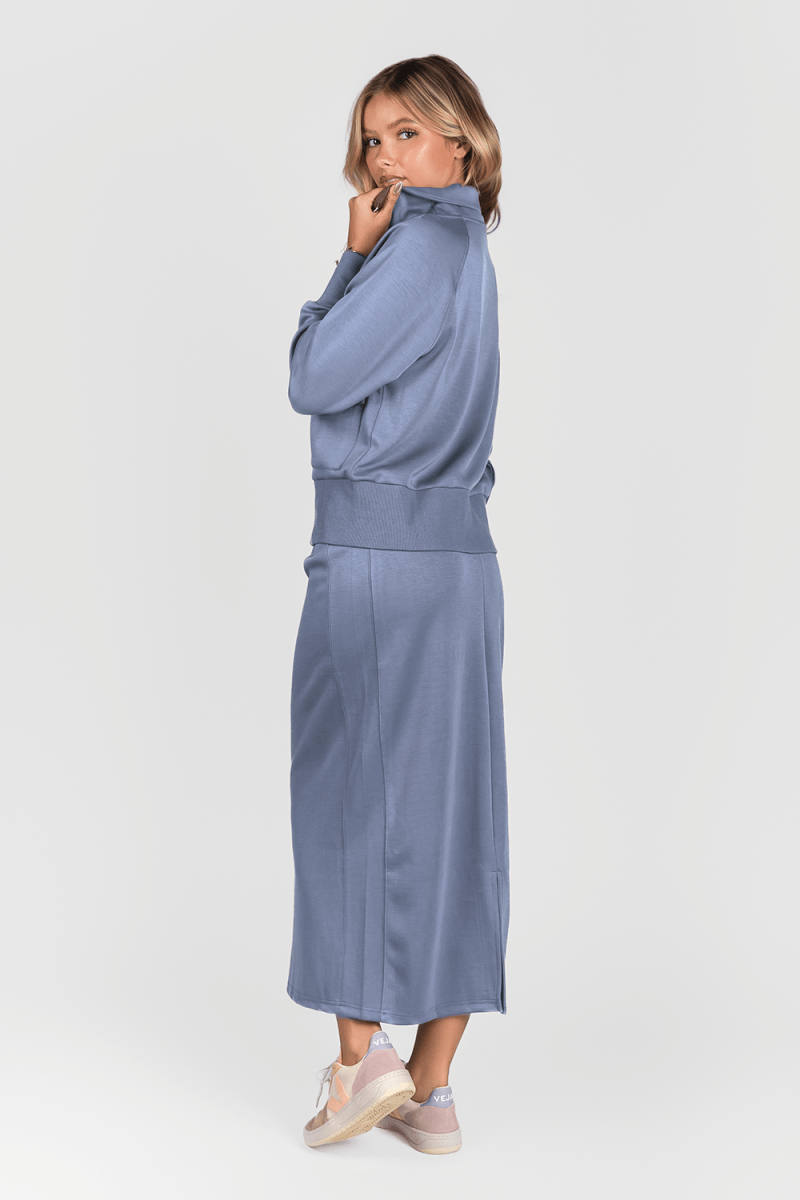 Mina Skirt 35" (Light Blue)
