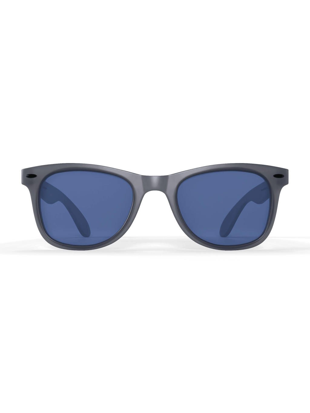 Gray Square Sport Sunglasses - Polarized UV400 for Men & Women