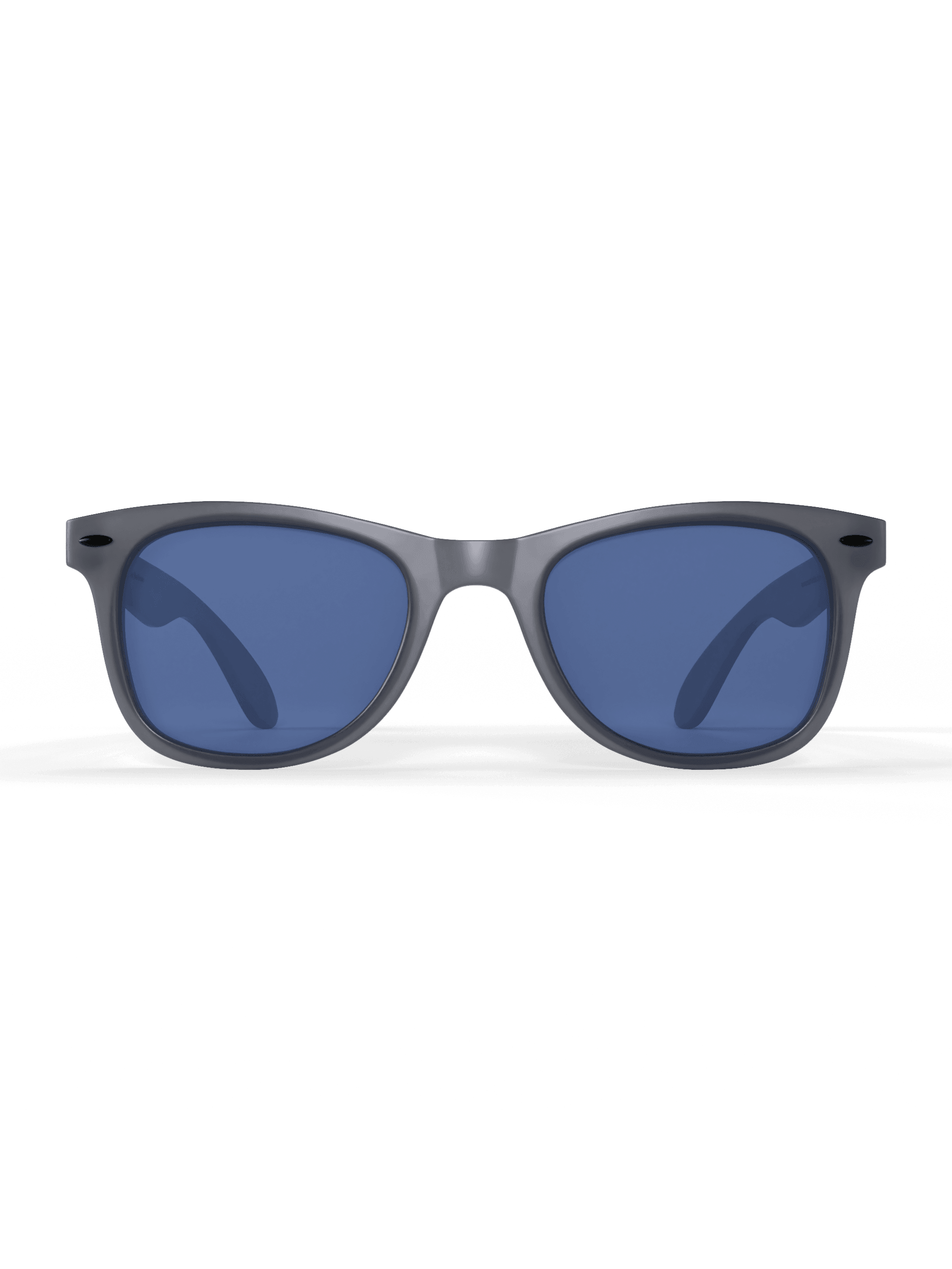 Gray Square Sport Sunglasses - Polarized UV400 for Men & Women