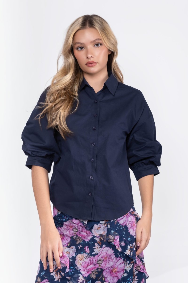 Viviana Top (Navy)