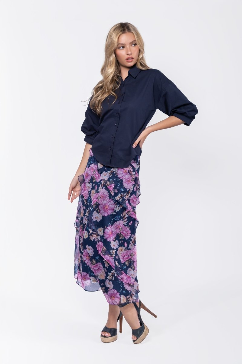Viviana Top (Navy)