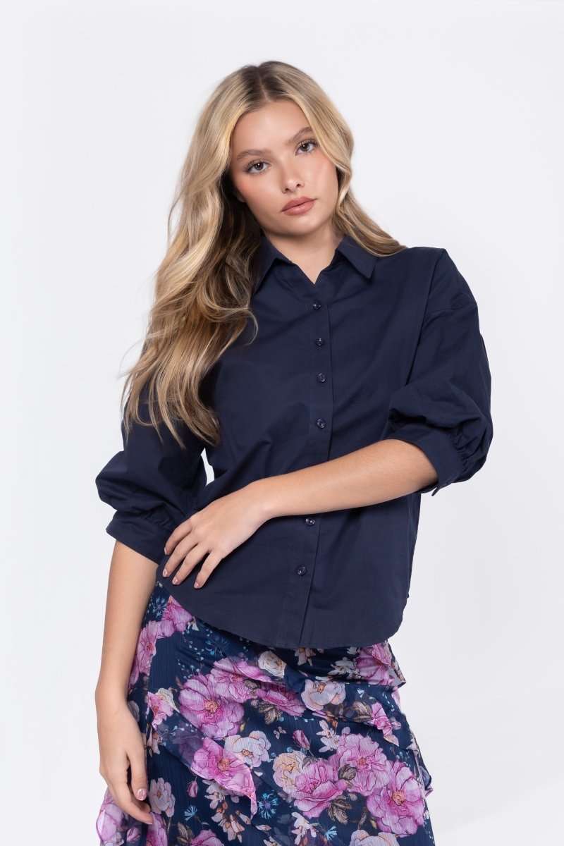 Viviana Top (Navy)