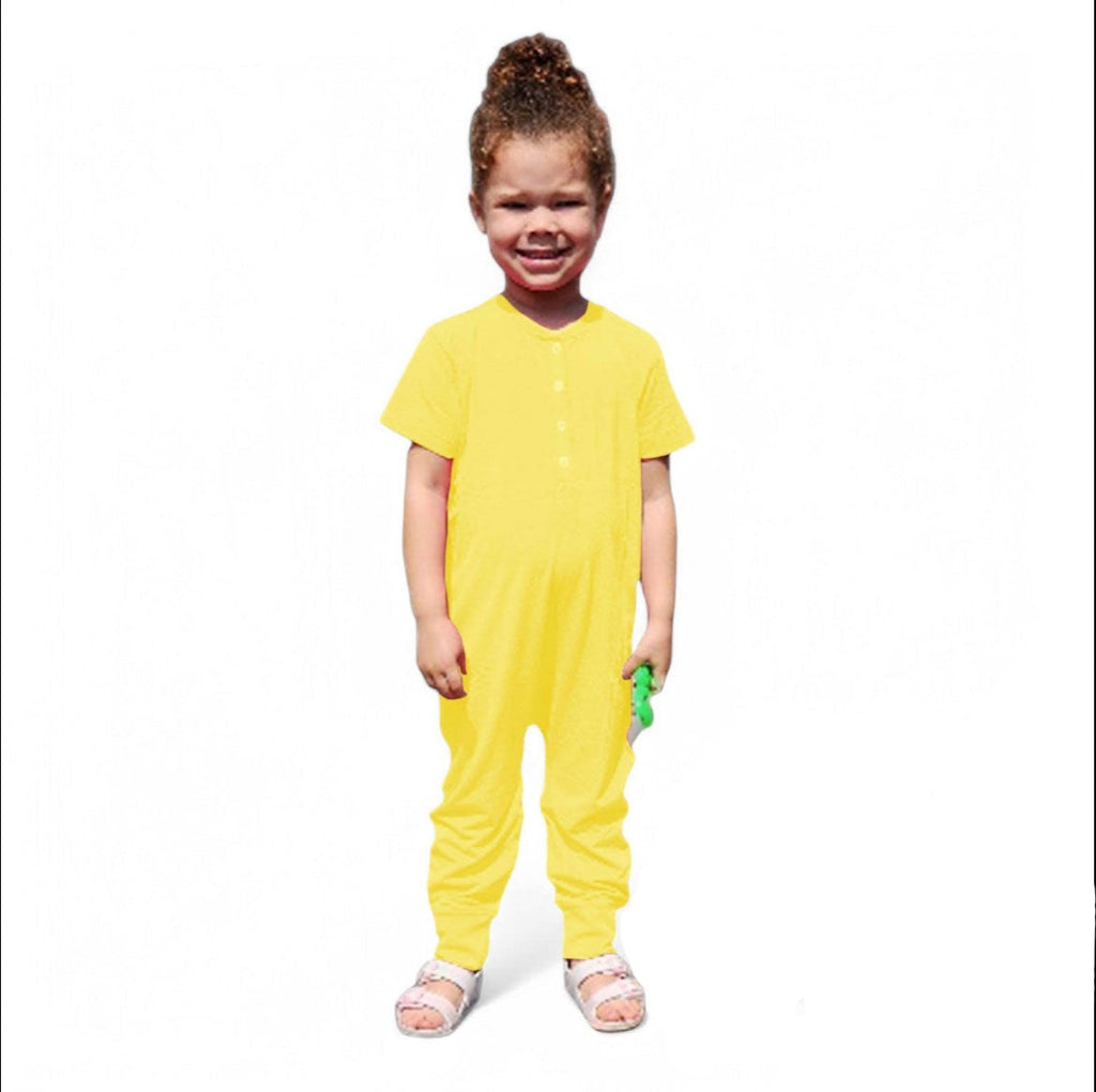 Ultimate Comfort Playsuit-YELLOW